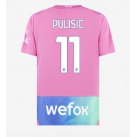 Pánský Fotbalový dres AC Milan Christian Pulisic #11 2023-24 Třetí Krátký Rukáv